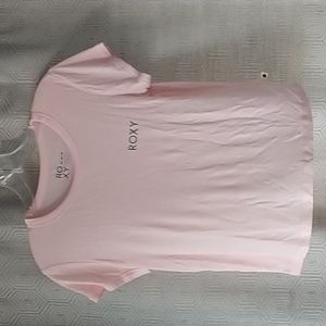 Pink Roxy Short Sleeve Top Size M